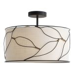 *SL6228.402.03 Светильник подвесной ST-Luce Черный/Бежевый E27 3*60W ROOT