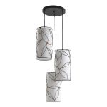 *SL6228.403.03 Светильник подвесной ST-Luce Черный/Бежевый E27 3*60W ROOT