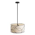 *SL6228.413.03 Светильник подвесной ST-Luce Черный/Бежевый E27 3*60W ROOT