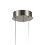 SL6235.103.20 Светильник подвесной ST-Luce Никель/Прозрачный LED 1*20W 4000K FAIRY