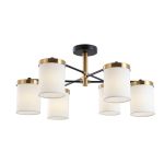 Потолочные светильники Arte Lamp A4099PL-6BK MODELLO