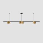 Подвесные светильники Denkirs DK4063-BK+SG Orbit