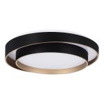SLE6009-402-01 Светильник потолочный Черный/Белый LED 1*50W 3000K/4000K/6000K