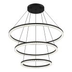 SL1018.403.03 Светильник подвесной ST-Luce черный/прозрачный LED 3*130W 4000K EUCLIDICS