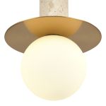 SL1194.303.01 Светильник подвесной ST-Luce латунь/белый G9 1*5W 4000K EARTHY