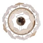 SL6135.203.01 Светильник подвесной ST-Luce золото/прозрачный, янтарный LED 1*30W 3000K LIGHTSOME
