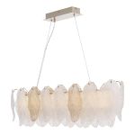 SL6135.233.01 Светильник подвесной ST-Luce золото/прозрачный, янтарный LED 1*24W 3000K LIGHTSOME