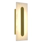 SL6139.221.01 Светильник настенный ST-Luce золотистый/белый LED 1*6W 3000K GEOM