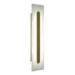 SL6139.231.01 Светильник настенный ST-Luce золотистый/белый LED 1*12W 3000K GEOM
