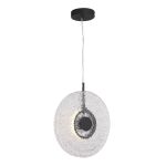 SL6142.403.01 Светильник подвесной ST-Luce черный/радужный LED 1*8W 4000K ALUMNO