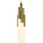 SL6237.303.38 Светильник подвесной ST-Luce латунь/белый LED 1*38W 4000K DALLAMOS