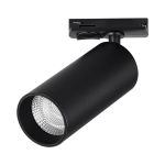 ST384.436.20 Св-к трек. Черный LED 1*20W 3000K 1 800Lm Ra&gt;90 10-55о  IP20 L170xW60xH- 220V Однофазная трековая система