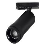 ST384.436.20 Св-к трек. Черный LED 1*20W 3000K 1 800Lm Ra&gt;90 10-55о  IP20 L170xW60xH- 220V Однофазная трековая система