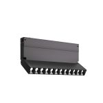 ST686.436.09 Св-к трек. Черный LED 1*9W 3000K 700Lm Ra&gt;90 34° IP20 L258xW26xH137 220V SKYLINE 220