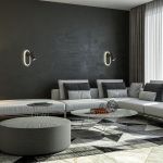Настенные светильники Escada 10222/2LED Black
