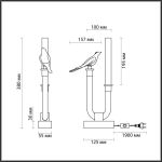 Настольные лампы Odeon Light 5431/2TL Lark