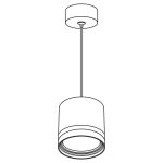 Подвесные светильники Citilux CL002P10 Hardy