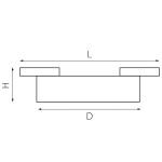 Трековое освещение Lightstar 266147 Linea