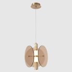 Подвесные светильники Crystal Lux AMARILLO SP12W LED BRASS AMARILLO