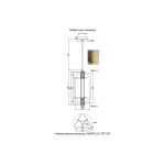 Подвесные светильники Crystal Lux AMARILLO SP12W LED BRASS AMARILLO