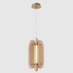 Подвесные светильники Crystal Lux AMARILLO SP18W LED BRASS AMARILLO