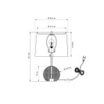Настольные лампы LH Mirror Home BD-3069723 Тулон