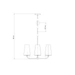 Люстры LH Mirror Home BD-3069853 Ансель