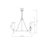 Люстры LH Mirror Home BD-3069847 Валенте