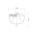 Потолочные светильники LH Mirror Home BD-3069844 Малибу