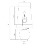 Настольные лампы LH Mirror Home BD-3069768 Бетани