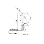 Настольные лампы LH Mirror Home BD-3069758 Сурья