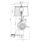 Настольные лампы LH Mirror Home BD-3069757 Эдеса