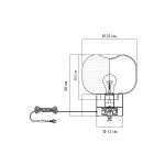 Настольные лампы LH Mirror Home BD-3069754 Пейдж