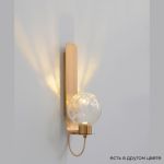 Настенные светильники Crystal Lux BELLA AP1 BRASS BELLA
