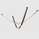 Подвесные светильники Crystal Lux BOSQUE SP7 L3000 BROWN/TRANSPARENT BOSQUE