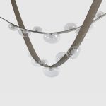 Подвесные светильники Crystal Lux BOSQUE SP7 L3000 GREY/TRANSPARENT BOSQUE