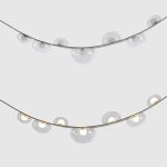 Подвесные светильники Crystal Lux BOSQUE SP7 L3000 GREY/TRANSPARENT BOSQUE