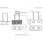 Люстры Crystal Lux CLARO SP8 CLARO