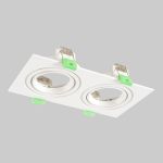 Точечные светильники Crystal Lux CLT 002C2 WH V2 CLT 002