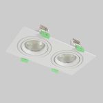 Точечные светильники Crystal Lux CLT 002C2 WH V2 CLT 002