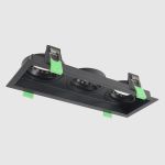 Точечные светильники Crystal Lux CLT 068C3 BL CLT 068