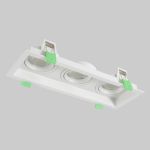 Точечные светильники Crystal Lux CLT 068C3 WH CLT 068