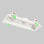 Точечные светильники Crystal Lux CLT 068C3 WH CLT 068