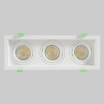 Точечные светильники Crystal Lux CLT 068C3 WH CLT 068