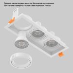 Точечные светильники Crystal Lux CLT 068C3 WH CLT 068