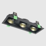 Точечные светильники Crystal Lux CLT 069C3 BL CLT 069