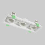 Точечные светильники Crystal Lux CLT 069C3 WH CLT 069