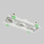 Точечные светильники Crystal Lux CLT 069C3 WH CLT 069