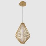 Подвесные светильники Crystal Lux CUADRA SP18W LED GOLD CUADRA