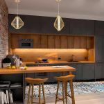 Подвесные светильники Crystal Lux CUADRA SP18W LED GOLD CUADRA